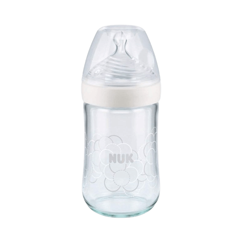 NUK زجاجة مع حلمة سيليكون 240 مل