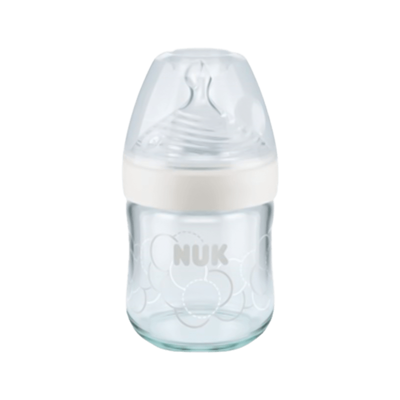 زجاجة NUK مع حلمة سيليكون120 مل